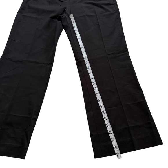 NWT New York & Company Stretch Mid Rise Bootcut Black Business Casual Pants 10 - Picture 10 of 12